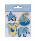 Baby Boy - Layered Felt Stickers